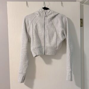 Lululemon cropped scuba hoodie